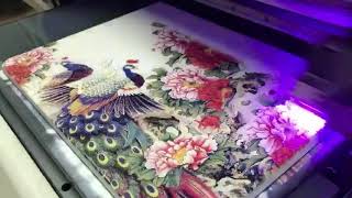 奕昇│APEX UV數位印刷機 │直噴藝術油畫 立體浮雕效果 【UV Printer】Print on painting