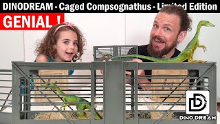 GENIAL ! Les Compsognathus dans leur cage par DINODREAM - UNBOXING / 360°