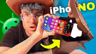 UTENTE ANDROID MANIACO PROVA IPHONE 15 PRO MAX E iOS 17: un disastro? 🤯