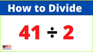 41 divided by 2 (41÷2)