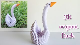 3D Paper Duck Origami/ Paper Duck