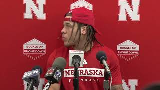 Nebraska WR Billy Kemp IV Colorado postgame