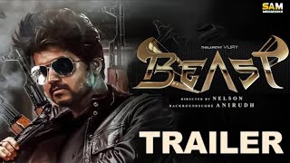 Beast Official Trailer | Vijay | Pooja Hegde | Nelson | Anirudh | Thalapathy 65 |