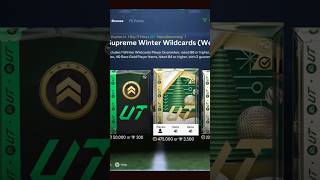 475k Supreme Winter Wildcards PROMO PACK OPENING FC25 #shorts #packopening #fc25 #ultimateteam