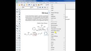 Skraup synthesis CHEM DRAW