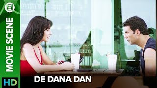 Katrina Kaif harrowed with Akshay Kumar | De Dana Dan | Movie Scene
