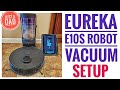 Eureka E10s Robot Vacuum and Mop Combo   HOW TO SETUP