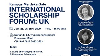 International Scholarship Forum : UK (Webinar)