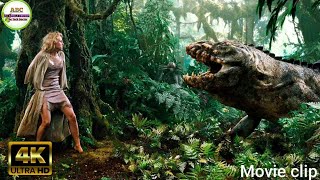 V-Rex vs Foetodon Scene - King Kong (2005) Movie Clip [4K ULTRA HD] | King Kong Action Scene |
