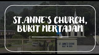 Discovering Bukit Mertajam’s Iconic St. Anne's Church #bukitmertajam #penang #stanneschurch