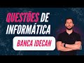 Live #014 - Gabaritando Informática Banca IDECAN