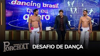 Oscar Filho e Valeria Valenssa se enfrentam em desafio de dança