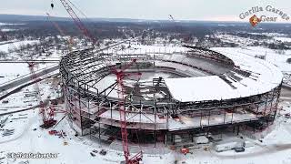 NFL’s Newest Stadium 🏈 | Buffalo Bills Drone Update (January 26, 2025)