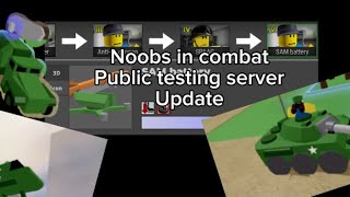 Playing scrapped/unused units | Noobs in Combat | Nic PublicTS