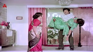 Vijata Shanti Comedy Scene || Sree Ranga Neethulu Movie || ANR,Sridevi