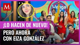 Reportero de Venga La Alegría le grita a Eiza González 'hermana ya eres mexicana'