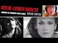 Vocal Coach Reacts to Mariah Carey Vs Jennifer Lopez VOCAL BATTLE