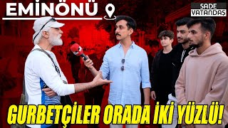 Fenerbahçeli Gurbetçiyle Kahkaha Dolu Eminönü Sokak Röportajı