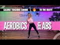 45-Minute OLD SCHOOL AEROBICS + ABS Workout | No Equipment LOW IMPACT