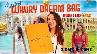 😭DREAM COME TRUE MOMENT🛍️👜ROME VLOG🎀 Talking about Best Experiences in Our Trip🥹♥️