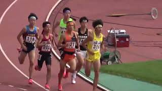 2023.10.7  R5.全九州高校新人陸上 男子800m予選3組(速報)