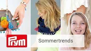 Prym Pompons im Sommertrend mit DIY Eule