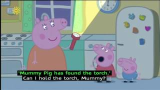Peppa Pig (Series 2) - The Powercut (with subtitles)