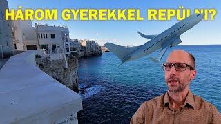 Három gyerekkel repülni?? | 54. rész | Mesterházi Dávid - Apavlog