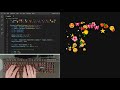 ASMR Programming - Emoji Cursor Trail Effect in Javascript | Html CSS - No Talking