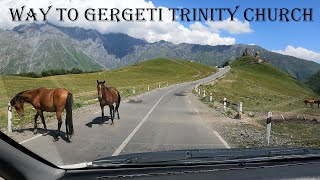 Treacherous Road to Gergeti Trinity Church | Rooms Hotels, Kazbegi | Georgia