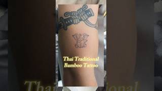 🇹🇭🐘 Thai Traditional Bamboo Tattoo #TattooElephant #TattooThailand #BambooTattoo #ThaiTattoo