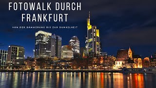 Fotowalk durch Frankfurt bei Nacht