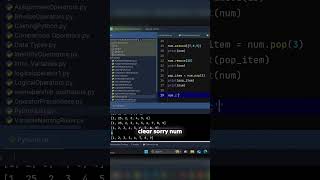 Python List clear() Method Explained in 30 Seconds 🧹 | Remove All Elements | Python for Testers