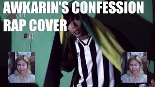 AWKARIN'S CONFESSIONS RAP COVER