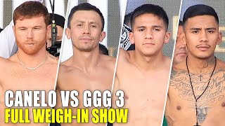 CANELO VS GGG 3 • FULL WEIGH IN  SHOW & FACE OFFS