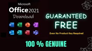 Get MS Office 2021 for Free From Microsoft || Download MS Office 2021 for FREE