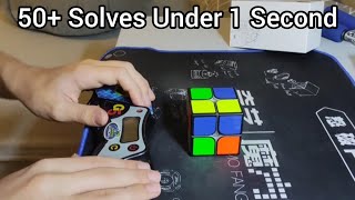 50+ Sub 1 2×2 Solves(ft. 0.38 Single)