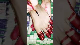 Most beautiful Alta design for feet | Bengali mahawer design #shorts #altadesign #shortvideo #viral