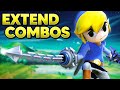 Toon Link's Hookshot Keeps The Damage RISING!