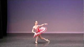 Sage Humphries,13 years old,  Paquita, YAGP 2011