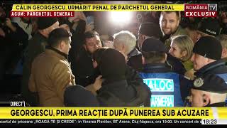 Călin Georgescu, primele declarații după ce a ieșit de la Parchetul General