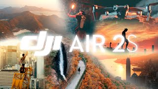 DJI Air2S Cinematic - 唯一需要的航拍機 | 香港 航拍 空拍 攝影 | Hong Kong Travel Cinematic | 香港旅遊電影感 | 廣東話 中字 4K