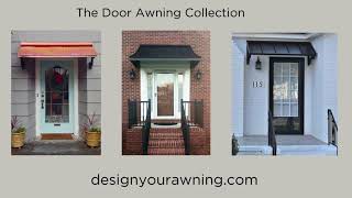 Beautiful Metal and Copper Door Awnings / Awning Ideas