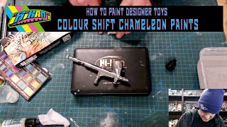 How To Paint Resin Toys - Colour Shift Chameleon Paints