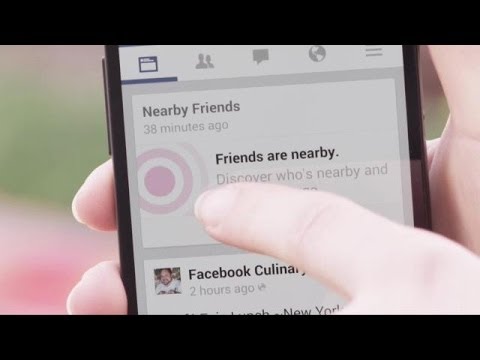 Facebook Debuts Nearby Friends | Demo Facebook Debuts Nearby Friends | Demo