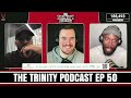 villa want rashford loan tel rejects spurs 🤣 the trinity podcast ep 50