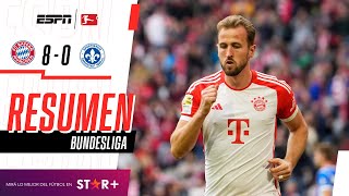 ¡HAT-TRICK DE KANE, GOL DE MEDIA CANCHA Y PALIZA BÁVARA! | B. Munich 8-0 Darmstadt | RESUMEN