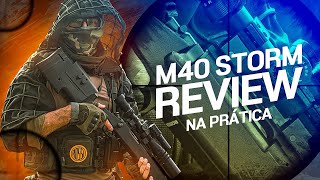 M40 STORM ROSSI NA PRATICA - Review - Testes - Game Play