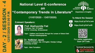 Day - 2 / Session - 4 : National Level E-conference on “Contemporary Trends in Literature”