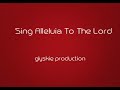 Sing alleluia to the Lord (instrumental)